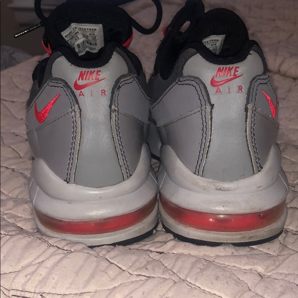 Nike Air Max 98 Black Gray Solar Red - Picture 4 of 6